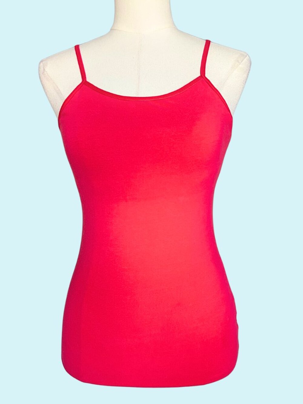 Y2K Red Layering Cami Tank
